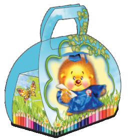 Kuferek 5 jeżyk w todze