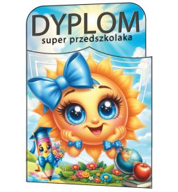 Dyplom super przedszkolaka C159