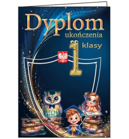Dyplom ukończenia pierwszej klasy TC04