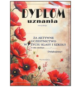 Dyplom uznania A639