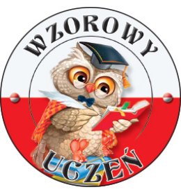 Znaczek Wzorowy uczeń E450