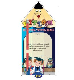 Dyplom ukończenia 3 klasy A767