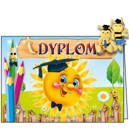 Dyplom ukończenia przedszkola C08P11 pszczólki