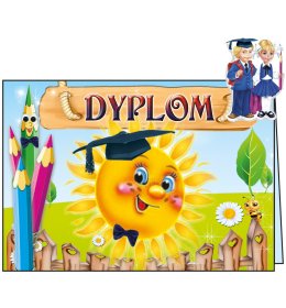 Dyplom ukończenia przedszkola C08P20 dzieci