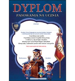Dyplom pasowania na ucznia A18