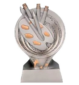 Trofeum malarskie 15,5 cm RS2601