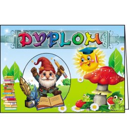 Dyplom pasowania na przedszkolaka C21P37