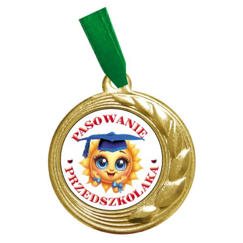 Medal pasowania na przedszkolaka MD93