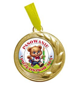 Medal pasowania na przedszkolaka MD94