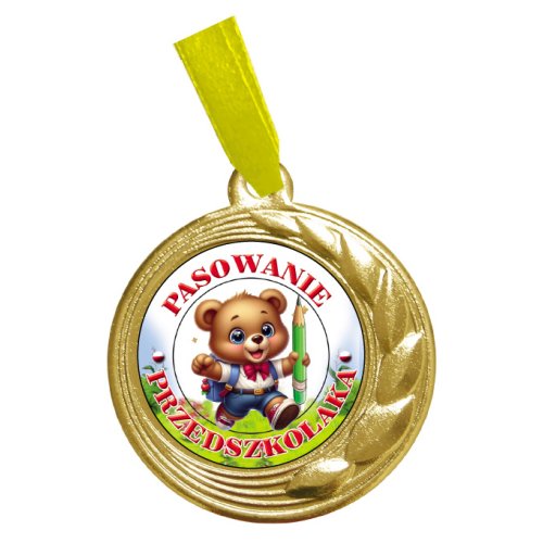 Medal pasowania na przedszkolaka MD94