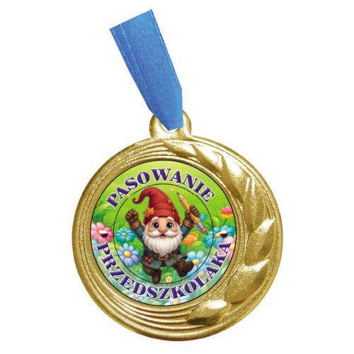   Medal pasowania na przedszkolaka MD96