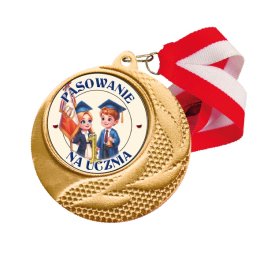 Medal pasowanie na ucznia MD87