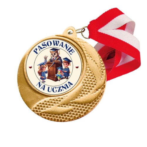 Medal pasowanie na ucznia MD91