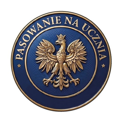 Znaczek pasowanie na ucznia E700