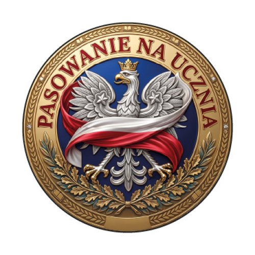 Znaczek pasowanie na ucznia E701