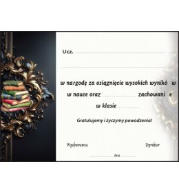 Dedykacja do nagród książkowych J230