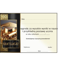 Dedykacja do nagród książkowych J232