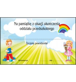 Dedykacja do nagrody książkowej J195