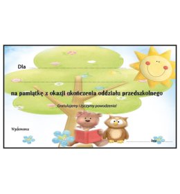 Dedykacja do nagrody książkowej J72