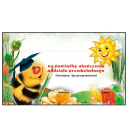 Dedykacja do nagrody książkowej J99