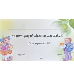 Dedykacja do nagrody książkowej J213