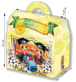 Domek 77 opakowanie kartonowe na słodycze