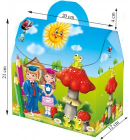 Domek A-19 opakowanie na słodycze