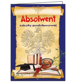 Dyplom absolwent szkoły podst. C606