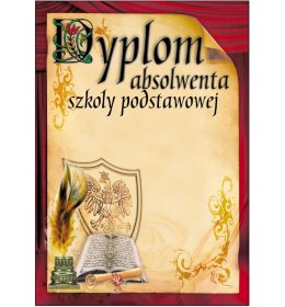 Dyplom absolwenta szkoły podstawowej C112