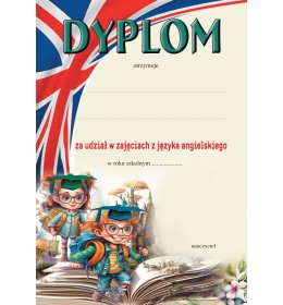 Dyplom angielski B852