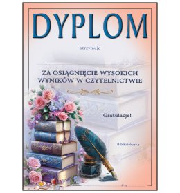 Dyplom czytelnika A244