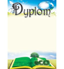 Dyplom konkurs ekologiczny A637