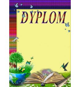 Dyplom konkurs ekologiczny A688