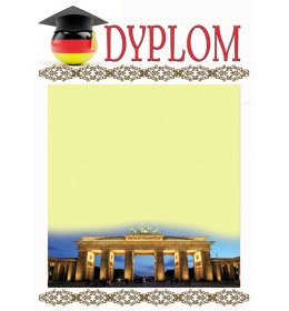 Dyplom konkurs językowy niemiecki A567