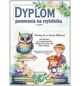 Dyplom pasowania na czytelnika B12