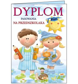 Dyplom pasowania na przedszkolaka C136
