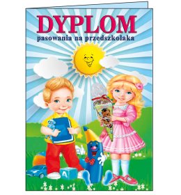 Dyplom pasowania na przedszkolaka C186