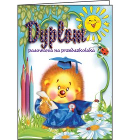 Dyplom pasowania na przedszkolaka C900