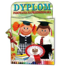 Dyplom pasowania na przedszkolaka C999