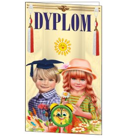 Dyplom pasowania na przedszkolaka mini teczka TC943