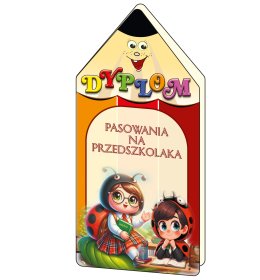 Dyplom pasowania na przedszkolaka C165
