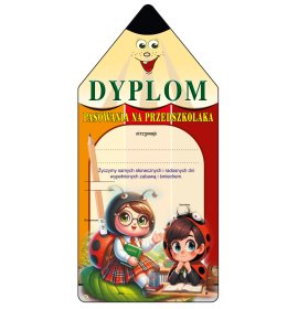 Dyplom pasowania na przedszkolaka A1165