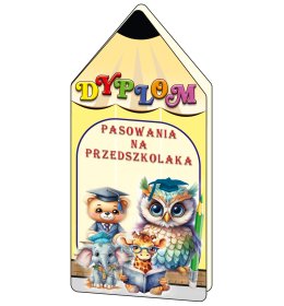Dyplom pasowania na przedszkolaka C51