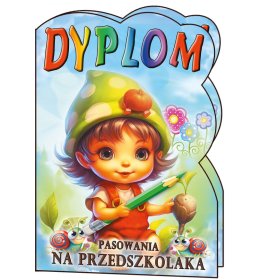 Dyplom pasowania na przedszkolaka C45