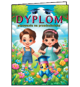 Dyplom pasowania na przedszkolaka C25