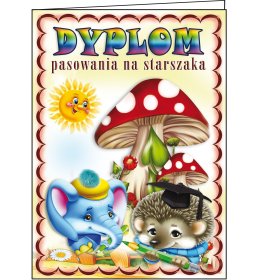Dyplom pasowania na starszaka C965