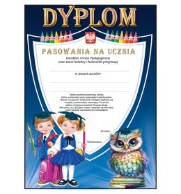 Dyplom pasowania na ucznia A10