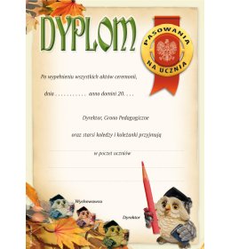Dyplom pasowania na ucznia A111