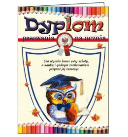 Dyplom pasowania na ucznia C608