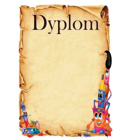 Dyplom plastyczny A1122